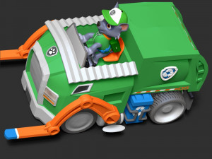 Rocky - Paw Patrol Modelo de impresión 3D