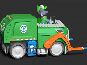 Rocky - Paw Patrol Modelo de impresión 3D