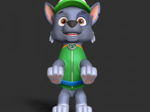 Rocky - Paw Patrol Modelo de impresión 3D