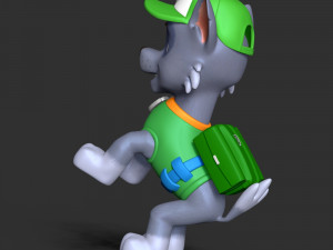 Rocky - Paw Patrol Modelo de impresión 3D