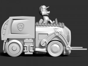 Rocky - Paw Patrol Modelo de impresión 3D