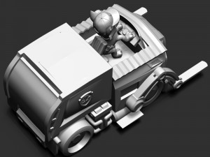 Rocky - Paw Patrol Modelo de impresión 3D