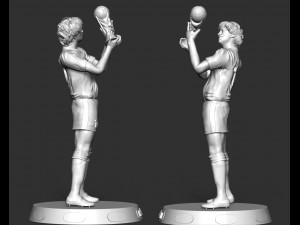 Diego Maradona Modèles 3D en vedette