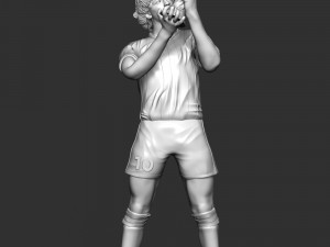 Diego Maradona Modèles 3D en vedette