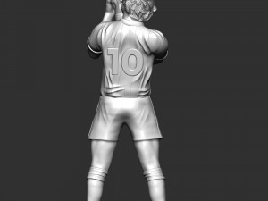 Diego Maradona Modèles 3D en vedette