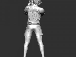 Diego Maradona Modèles 3D en vedette