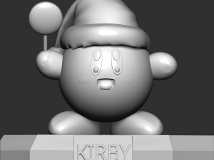 Kirby - Christmas 3D Print Model