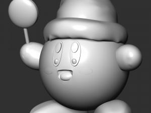 Kirby - Christmas 3D Print Model