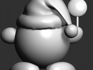 Kirby - Christmas 3D Print Model