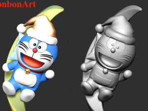Doraemon - Winter Modelo de impresión 3D