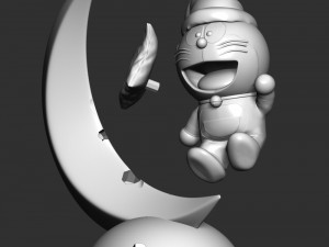 Doraemon - Winter Modelo de impresión 3D
