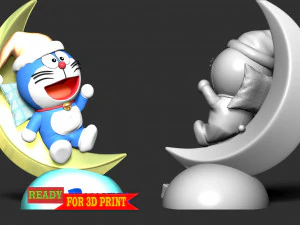 Doraemon - Winter 3D Print Model