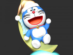Doraemon - Winter 3D Print Model