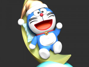 Doraemon - Winter Modelo de impresión 3D