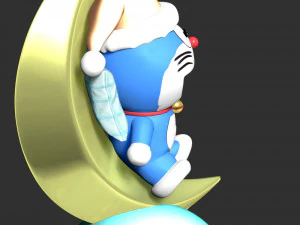 Doraemon - Winter 3D Print Model