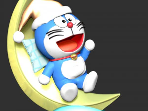 Doraemon - Winter 3D Print Model