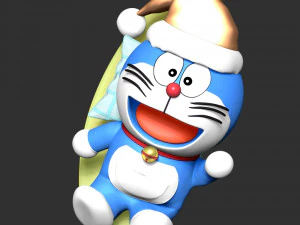 Doraemon - Winter 3D Print Model