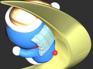 Doraemon - Winter Modelo de impresión 3D