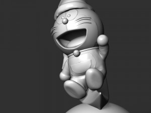 Doraemon - Winter Modelo de impresión 3D