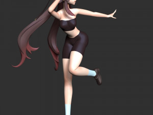 Hutao - Genshin Impact 3Dプリントモデル