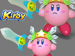 Kirby 3D Print Model