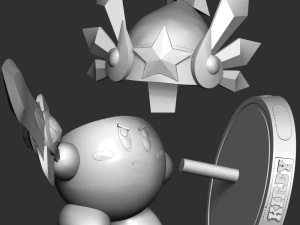 Kirby 3D Print Model