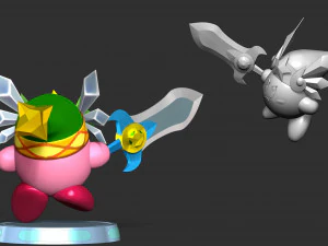 Kirby 3D Print Model