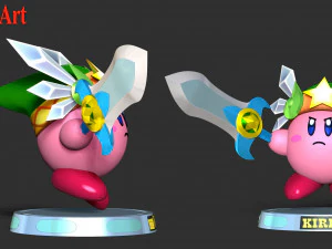 Kirby 3D Print Model
