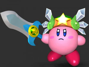 Kirby 3D Print Model