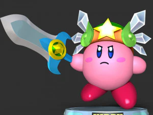 Kirby 3D Print Model