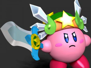 Kirby 3D Print Model