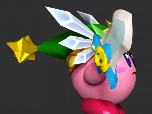 Kirby 3D Print Model