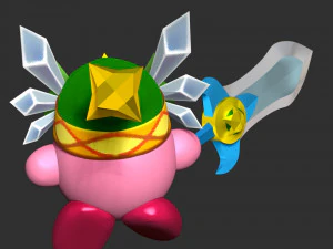 Kirby 3D Print Model