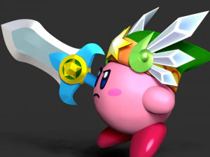 Kirby 3D Print Model