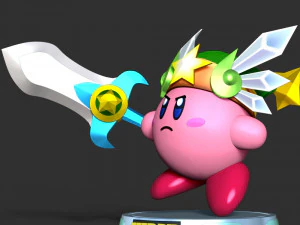 Kirby 3D Print Model