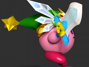 Kirby 3D Print Model