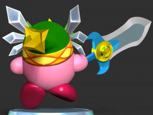 Kirby 3D Print Model