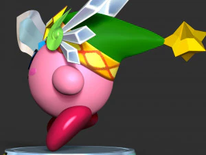 Kirby 3D Print Model