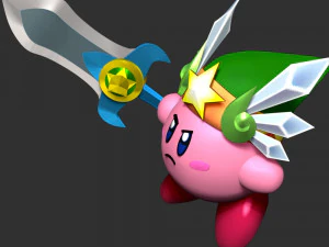 Kirby 3D Print Model