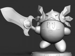 Kirby 3D Print Model