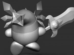 Kirby 3D Print Model