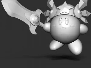 Kirby 3D Print Model