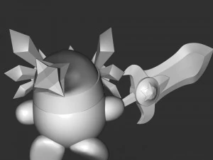 Kirby 3D Print Model