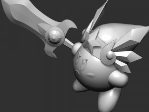 Kirby 3D 打印模型