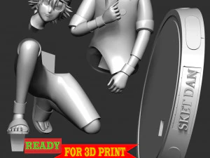 Fujisak - Sket Dan 3D Print Model