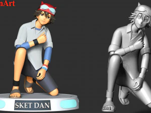 Fujisak - Sket Dan 3D Print Model