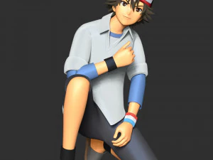 Fujisak - Sket Dan 3D Print Model