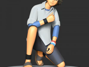 Fujisak - Sket Dan 3D Print Model