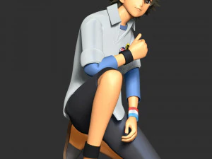 Fujisak - Sket Dan 3D Print Model