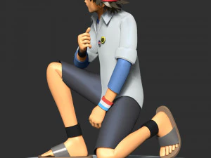 Fujisak - Sket Dan 3D Print Model